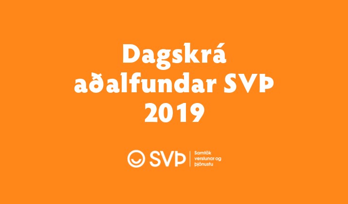 Dagskrá aðalfundar SVÞ 2019