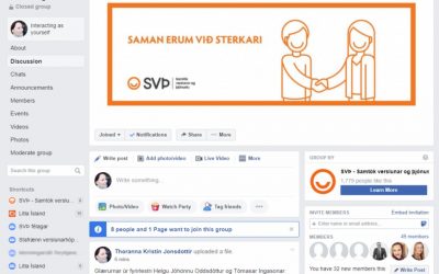 Facebook hópur fyrir félagsmenn SVÞ