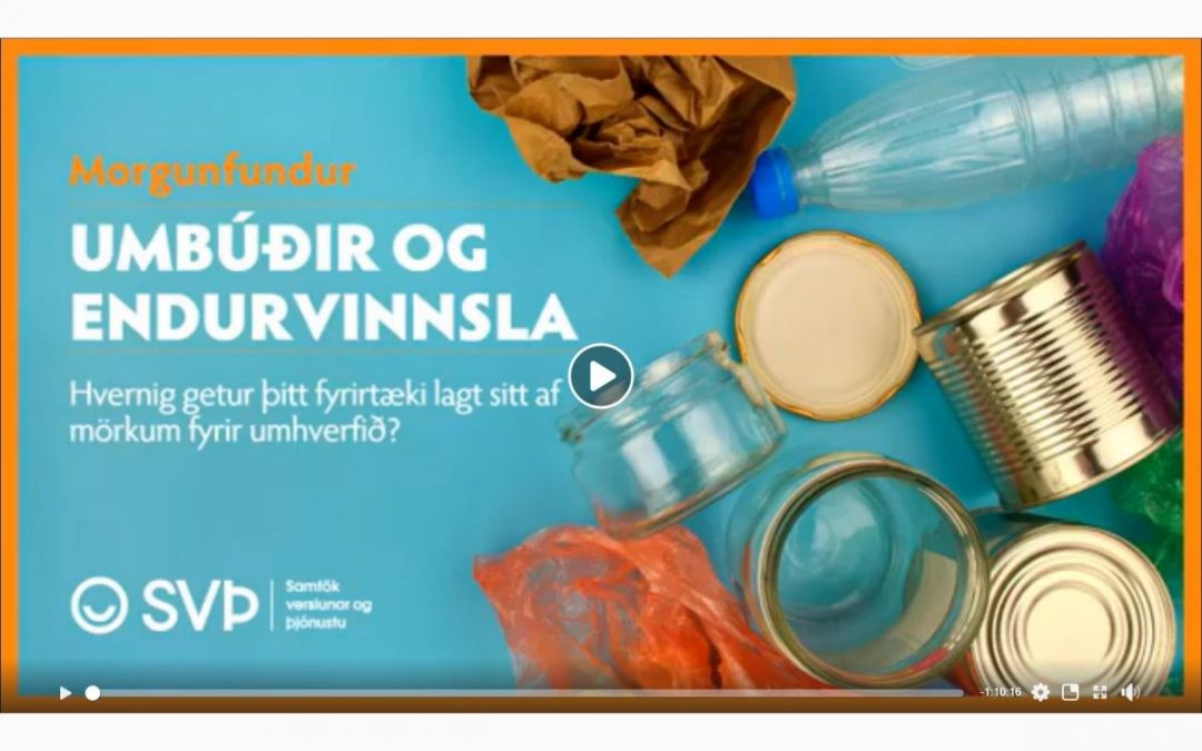 Umbúðir og endurvinnsla upptaka