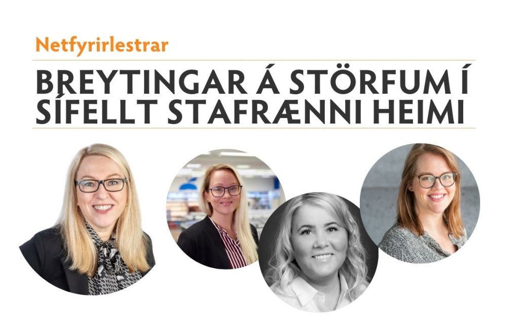 Breytingar á störfum í sífellt stafrænni heimi