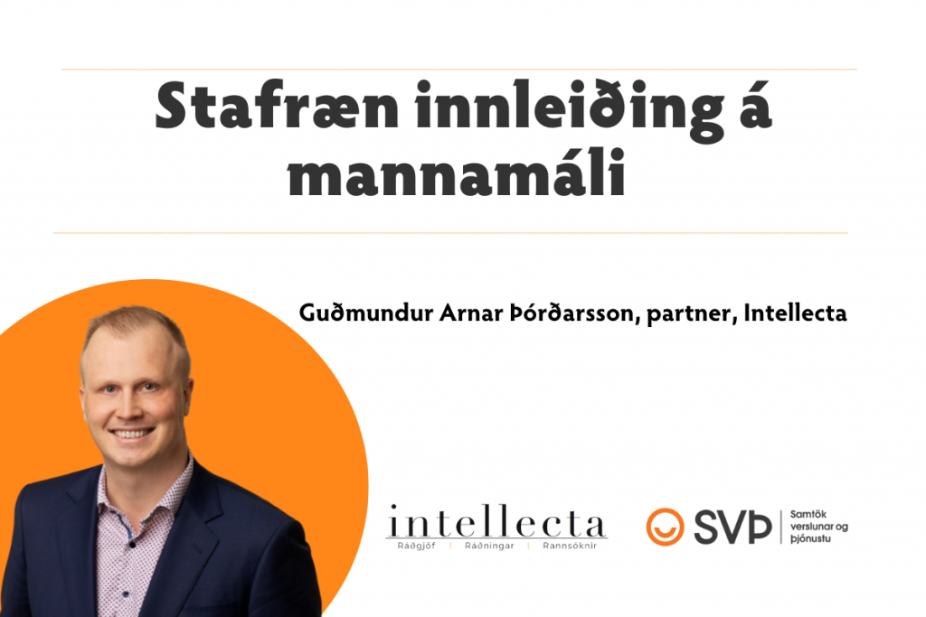 Stafræn innleiðing á mannamáli