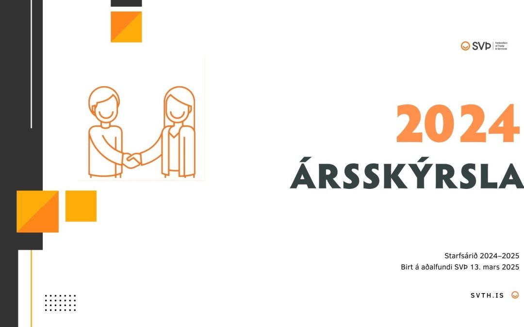 Ársskýrsla SVÞ 2024-2025