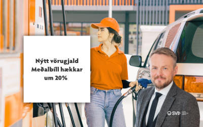 Verð á meðalbílum hækkar mest