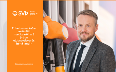 Er heimsmarkaðsverð rétti mælikvarðinn á þróun eldsneytisverðs hér á landi? 