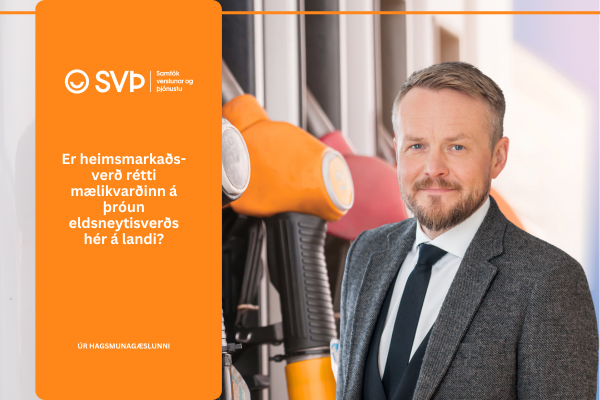Er heimsmarkaðsverð rétti mælikvarðinn á þróun eldsneytisverðs hér á landi? 