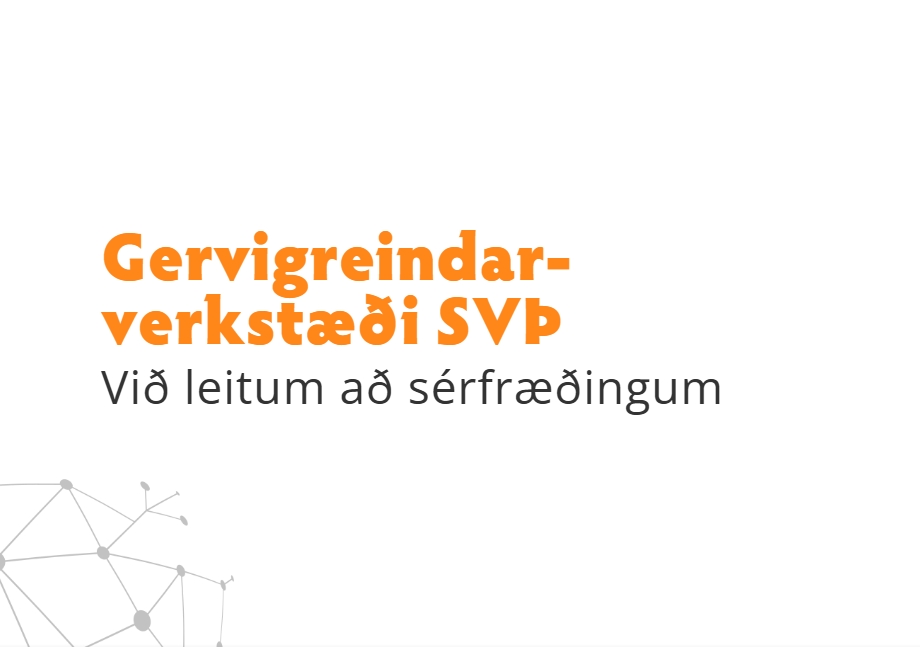 Gervigreindarverkstæði SVÞ - Tæknivíddin 2026
