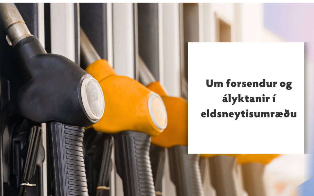 Um forsendur og ályktanir í eldsneytisumræðu