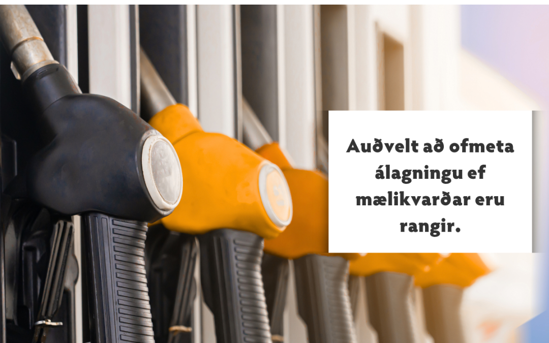 Greiningaraðila greinir á um álagningu eldsneytis