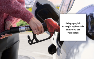 SVÞ gagnrýnir varnagla stjórnvalda í umræðu um verðbólgu