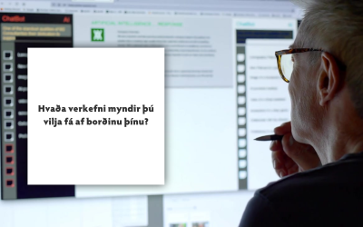 Hvaða verkefni myndir þú vilja fá af borðinu þínu? | Gervigreindarkönnun SVÞ