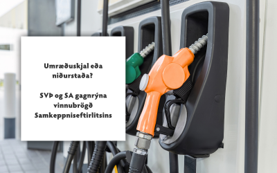 Yfirlýsing frá SVÞ og SA um umræðuskjöl Samkeppniseftirlitsins