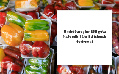 Nýjar umbúðareglur geta orðið íþyngjandi fyrir íslensk fyrirtæki