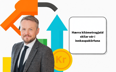 Hærra kílómetragjald skilar sér í innkaupakörfuna